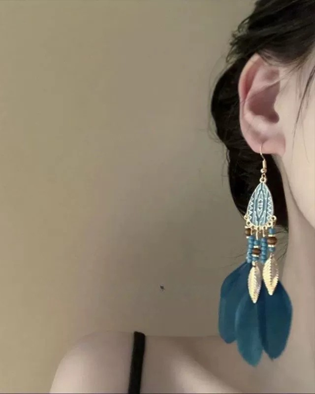エキゾチックタッセルピアス