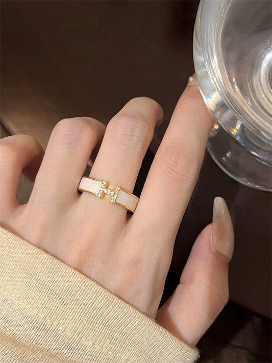 フレンチシンプルリング