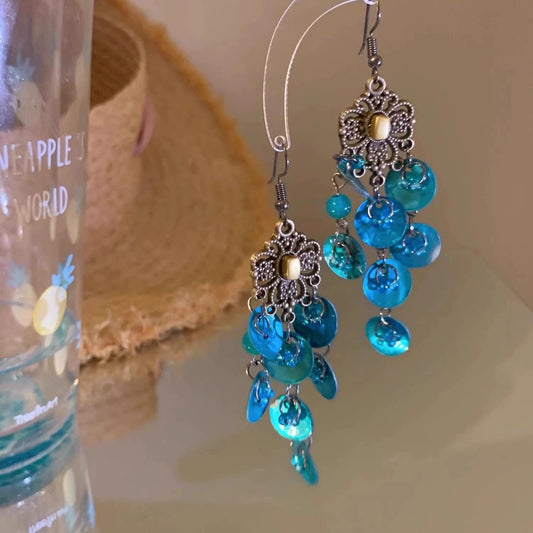 ヴィンテージシェルピアス(Summer)